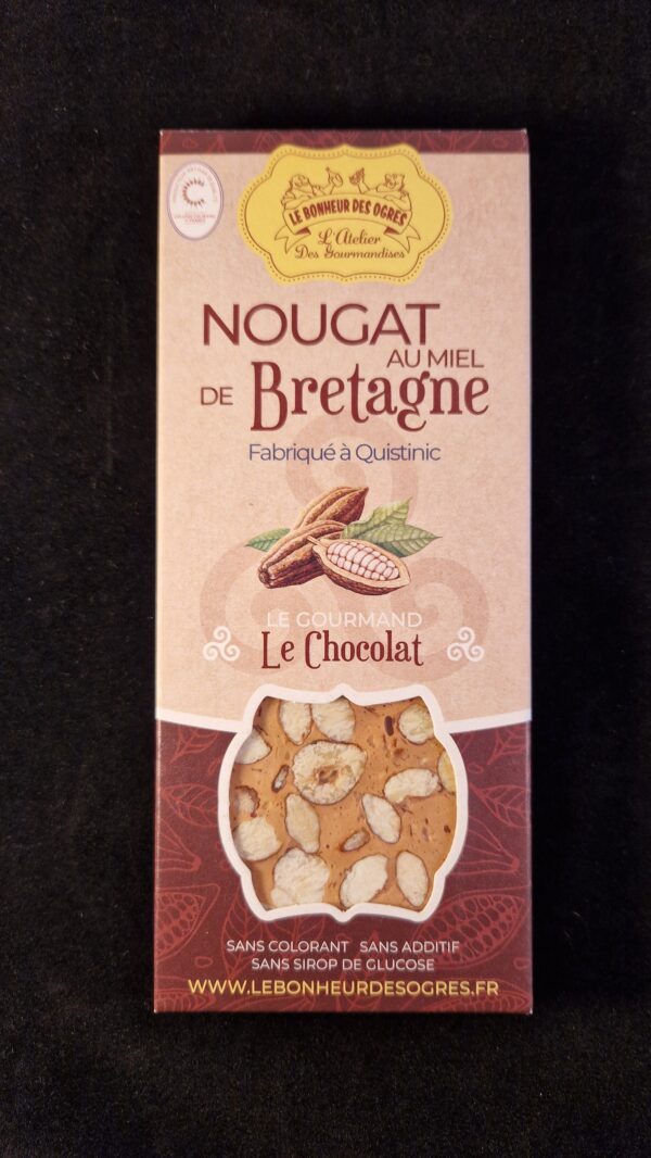 Nougat au miel et au chocolat – Image 2